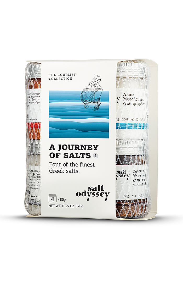 The journey of salts 4x80gr  